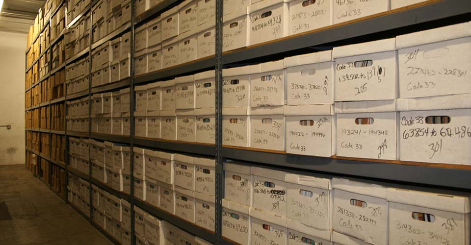 Save on storage by scanning your records in Added